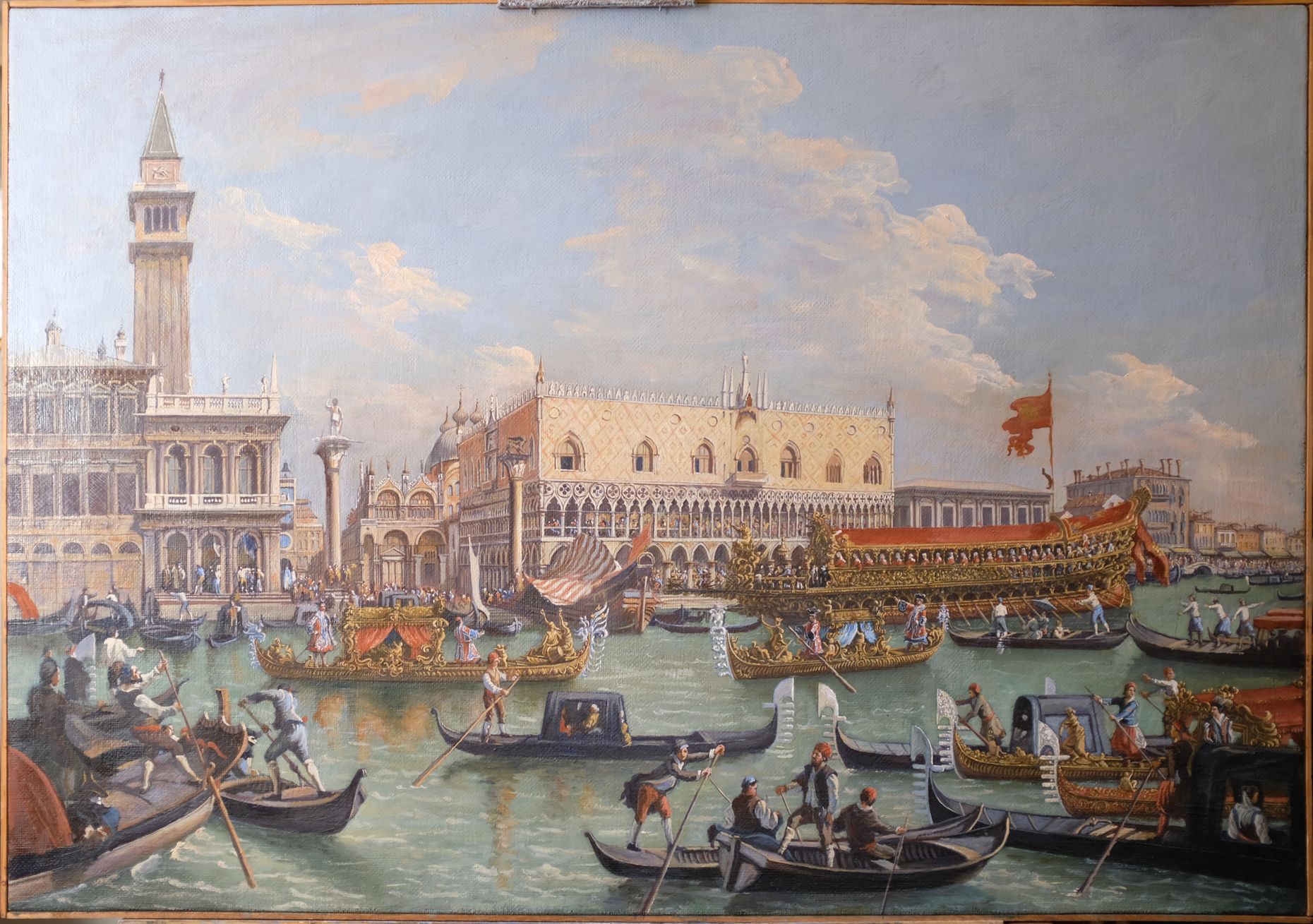 Canaletto - La Sensa (copia incompiuta)